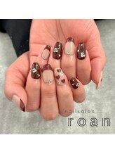 ロアンネイル(roan nail)/フレンチ×ハート