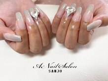 エーネイルサロン 三条店(A-Nail Salon)/ラメグラデーション