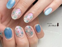 ラドール(La Dhole)/フラワーバカラネイル