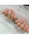 大人可愛いモテネイル☆