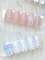 ファストネイル 武蔵小杉東急スクエア店(FAST NAIL) ガーリーなリボンデザインも多数♪色変更でオフィスネイルにも！