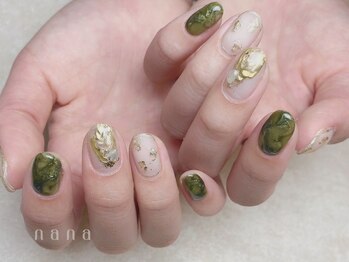 ナナ 白金高輪(nana)/ニュアンス　ゴールド　