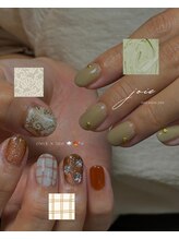 ジョワ(joie)/check × lace