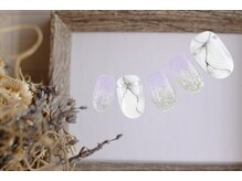 FASTNAIL松戸駅西口店【パラジェル/ジェルネイル専門/定額/マグネット/フットネイル】/シアーカラー　星　【10652】