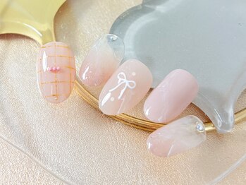 ネイルサロンアンドスクール ディスディアーナ(Disdirena)/2月ジェル定額Aコース/シンプル