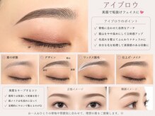メメル みのおキューズモール店(memelu)/眉ワックスとパーマ
