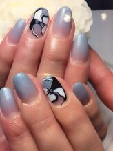 キャプラスネイル ミュウ(CAPLUS NAIL Mew)/大人フラワーアート