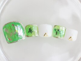 春夏フット　クリア　オーロラ