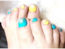 アグン(agung)/フット サマーカラーネイル
