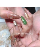 ミニ ネイル サクラ(Mini Nail SAKURA)/秋色ネイル