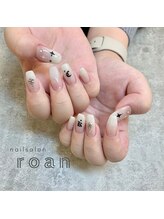 ロアンネイル(roan nail)/ホワイトグラデーション