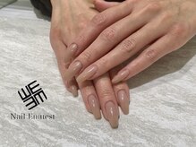 ネイル エミュスト(Nail Emuest)/上品ワンカラーネイル