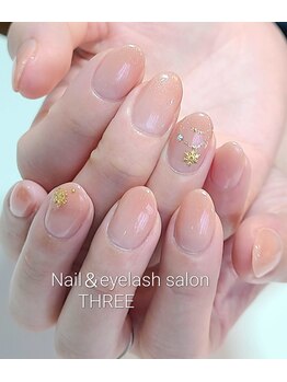 ネイルアンドまつげエクステ専門サロン スリー(THREE)/冬ネイル