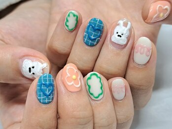 ラリマー(Larimar)/オーダーネイル♪