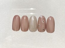 ユーケーネイル(uk nail)/シンプルアート6500円