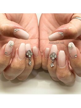 トータルビューティーローズ(Rose)/定額デザインAコースネイル