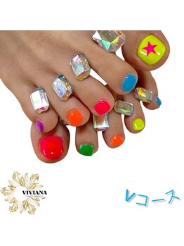 ヴィヴィアナ(VIVIANA)/フット定額Vコース