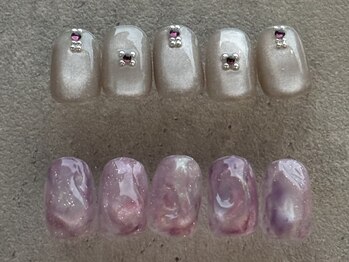 アメジスト×奥行パープルピンク