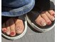 ハプネイル(hap.nail)の写真/フットも嬉しいハンドと同額で施術可能★うる艶マグネットやマンスリーから選べるデザインも♪