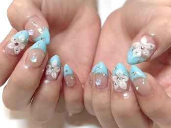 ネオリーブドレスネイルアンドアイラッシュ(Neolive dress nail&eyelash)/＊持ち込みフレンチ＊￥9500から