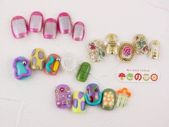 ネイルサロン きのこ/選べるデザインLコース