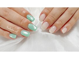 左右チグハグワンカラー