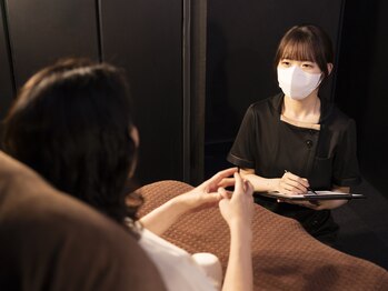 ゆめのまくら 品川店/施術の流れ【カウンセリング】.