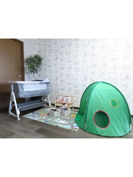 お子様同伴OKのサロン