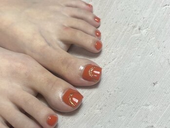 ミアネイル(Mia nail)/親指デザインワンカラー♪