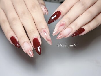 リンドネイル バイ モカ アンド ララ(Lind nail by moca and LaLa)/【yuchi】秋ネイル