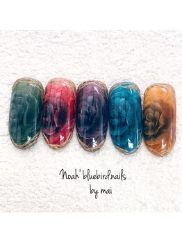 ノアブルーバードネイルズ(Noah' bluebird .nails)/推しネイル＊１