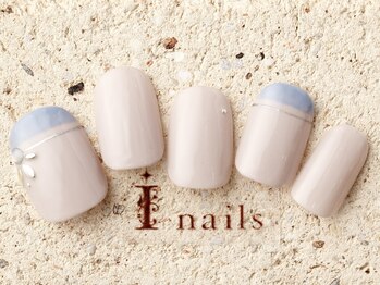 アイネイルズ 町田店(I nails)/つやつやポイントフレンチ7980円