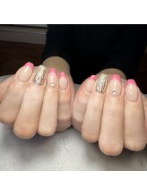 シュピー 塚本店(Spie)/#フレンチネイル