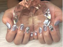 タムタムネイル 本厚木(Tam Tam Nail)/マグネットジェル埋め尽くし追加