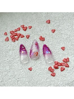 ジェムネイル(gem nail)/定額デザインラメグラ7980円
