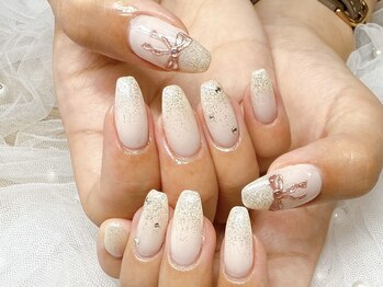 サロン アミリー(Salon Amiely)/アートフリー120分☆手描リボン