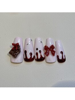 ネイルサロン スラッシュ(SLASH)/【momo】バレンタイン定額コース