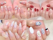 NICENAIL/ジェルネイル/パラジェル/フィルイン/マグネット/長さだし/佐賀駅前店/持ち込みデザインコース