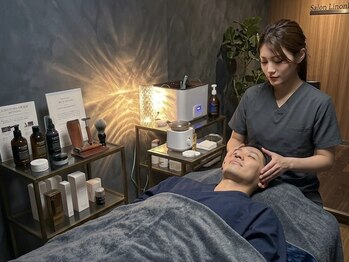 フェイシャル&ヘッドスパサロン【Linoulu】の写真/【大人気のホットストーン×フェイシャルヘッドスパ♪】温もりで深く解きほぐす、至福の癒やし体験を!