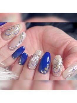 ミュークネイル(Myu:ku Nail)/和柄ネイル