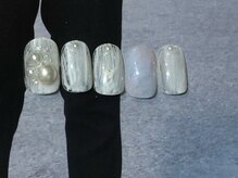 ゆびノさき/ホワイトパール