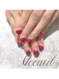 ボルドーネイル