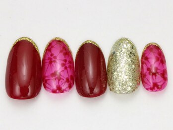 ハーティーネイル hearty nail 溝の口店/定額デザイン￥12000