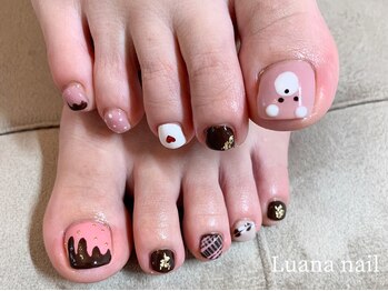 ルアナネイル(Luana nail)/バレンタインネイル