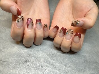 エンジェリック カラーズ(Angelic colors)/レオパードネイル