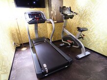 有酸素マシンも充実しています♪