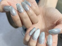 アンドネイル(+ and Nail)/マグネットネイル/水色/ブルー