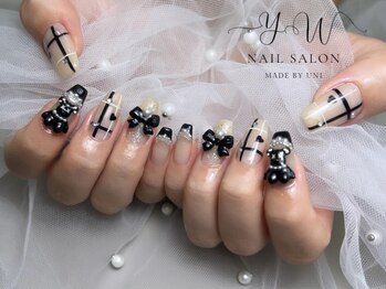 ユーネイル(YW nail)/フルアート＋パーツ