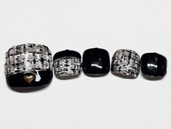 ネイルアンドビューティー サロン リザ(Nail & Beauty Salon LIZA)/ツイードフレンチ