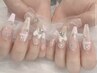 【自爪ハンド】デザイン持ち込み120分やり放題＋パーツ付け放題¥9900→¥7900